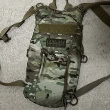 CamelBak Hydration Pack 3L 100oz Camo Military Army Water Backpack Bladder
