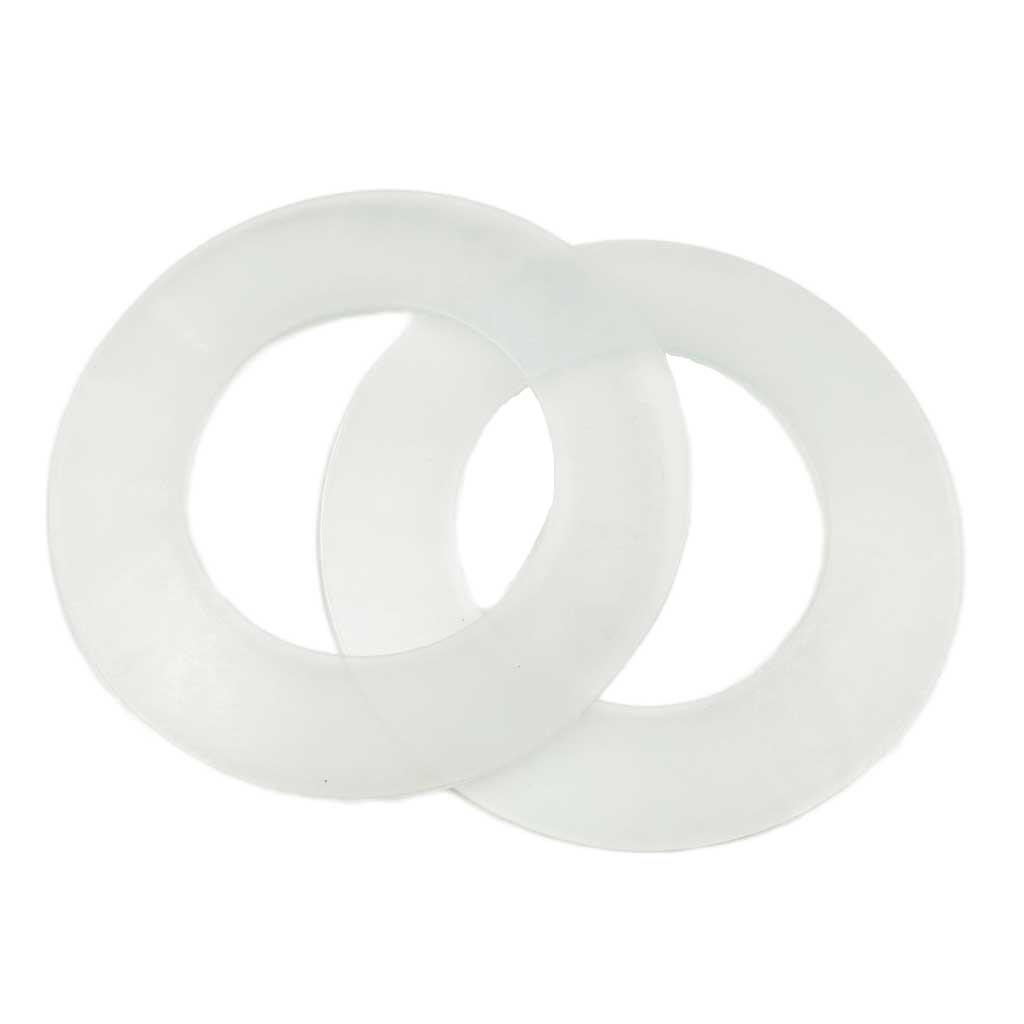 2 x Sink Waste Washer Gasket 1 1/4"" Replacement Plastic