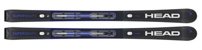 Head Supershape e-Titan SW All-Mountain Skis, 163cm w/ Protector