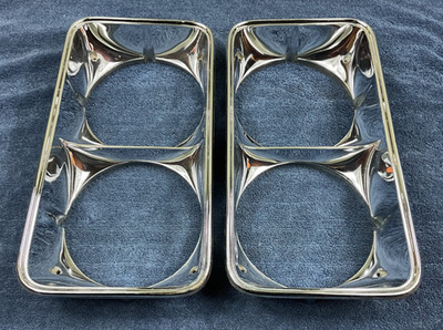 1971 71 Chevrolet Impala Caprice Bel Air Headlight Bezels Donk Convertible 454