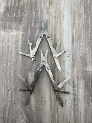 LEATHERMAN Micra Multi-Tool Freshly Serviced By Leatherman / Lot Of 2