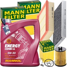 MANN INSPEKTIONSKIT+5L MANNOL 5W-30 ÖL passend für MERCEDES A KLASSE W169 245 MANN INSPEKTIONSKIT+5L MANNOL 5W-30 ÖL passend für MERCEDES A KLASSE W169 245