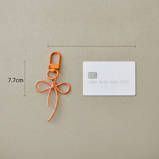 Bow Keychain Bag Charm Keychain, Alloy Metal Keychain for Bags, bow bag charm
