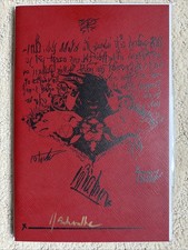 Infernal Pact #1 Warlock Leather Signed By Joseph Schmalke. 1 Of 5 Very Rare