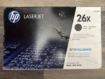 HP 26X High Yield Black Toner Cartridge CF226X HP LJ Pro M402 MFP M426 - New