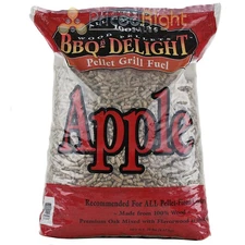 BBQr's Delight Apple Pellet Blend 20lb Grilling Smoking Pellets 100% All Natural