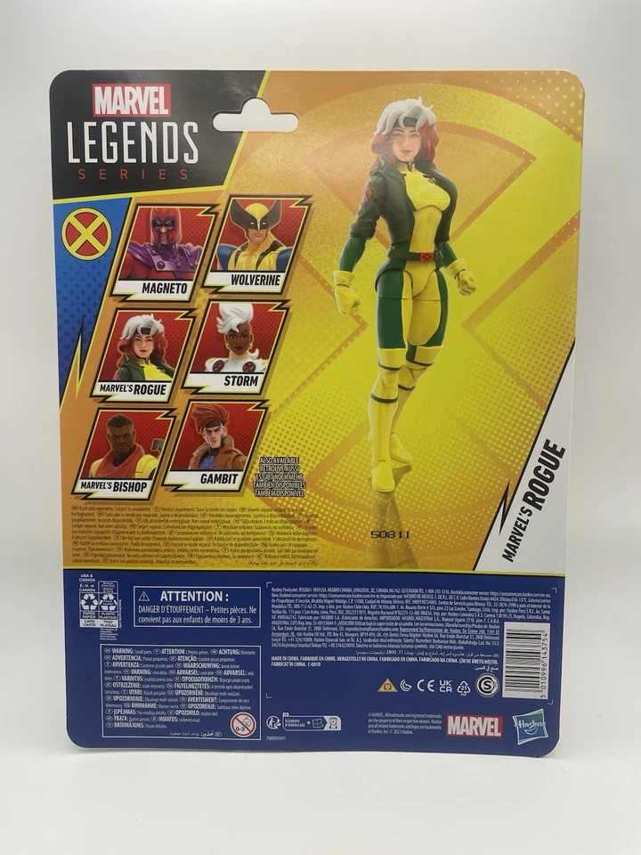 FIGURA DE ACCIÓN ROGUE HASBRO MARVEL LEGENDS X-MEN 97 Foto 2 de 2