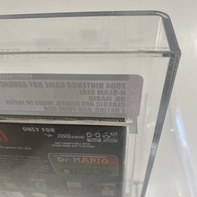 Dr. Mario Classic NES Series (Game Boy Advance) New Sealed VGA Graded 90 GOLD