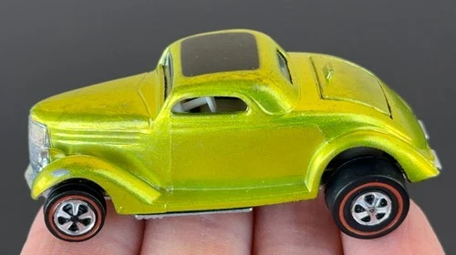 Vintage Hot Wheels Redline 1969 ANTIFREEZE Classic ’36 Ford Coupe - REMARKABLE!