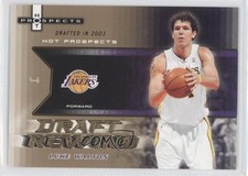 2006-07 Fleer Hot Prospects Draft Rewind Luke Walton #DR-LW 0a1
