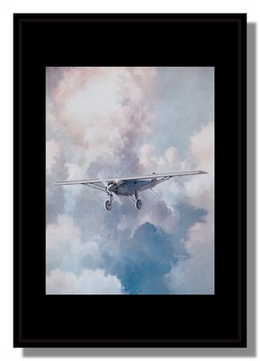 Spirit of St Louis Charles Lindbergh 1927 Ryan NYP Bild Ferris kostenloser Versand UK