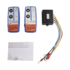 Wireless Winch Controller Switch Kit for 12V For Winches up to 17000lb
