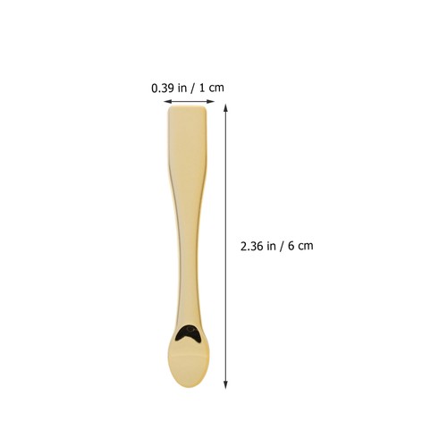 10pcs mini facial spatula Cosmetic Spoon Facial Massage Spoon Makeup Scoop - Picture 10 of 12