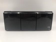 VINTAGE AUDIO BANK CASSETTE 8 TRACK TAPE STORAGE CASE RARE DRAWER STYLE 18 SPACE
