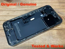iPhone 13 Pro - Back Housing Frame Replacement w/ Small Parts - OEM - Black