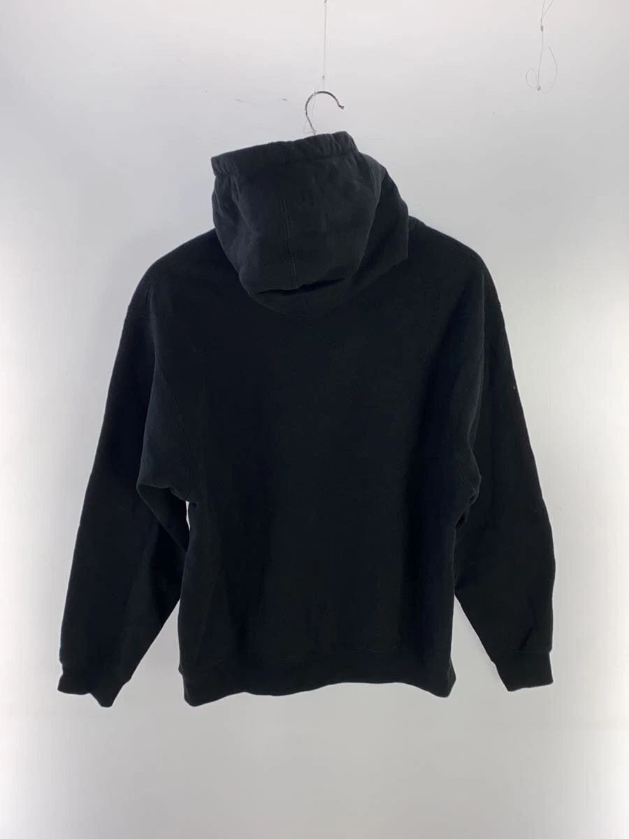 Felpa con cappuccio Supreme S cotone BLK riflettente