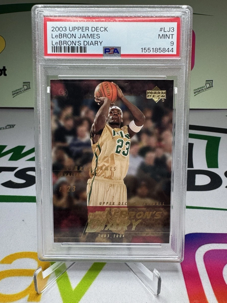 LeBron James Basketball Grade 9 Rookie Sports Trading Cards