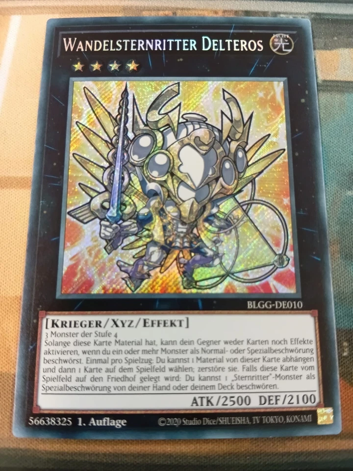 Wandelsternritter Delteros BLGG-DE010 Chibi Secret Rare DE NM Yugioh - Bild 1 von 1