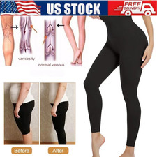 Anti-Cellulite Compression Yoga Leggings High Waist Body Shaper Full Slim Pants