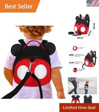 Adjustable Cotton Toddler Safety Harness - Anti-Lost Leash for Boys  Girls
