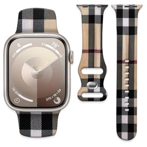 Watch Band Compatible with Apple Watch 38mm 40mm 41mm Soft Silicone Wristband...