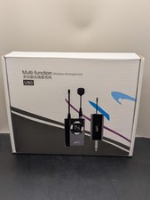 Wireless Microphone Headset, Head Mic Speaker System, UHF Professional