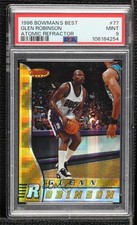 1996-97 Bowman's Best Atomic Refractor Glenn Robinson #77 PSA 9 MINT 17a5