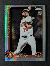 2025 Topps Chrome Update YARAMIL HIRALDO Rookie RC Prism Refractor #USC78