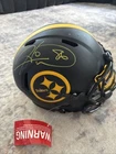 Hines Ward Signed Pittsburgh Steelers Full Size Helmet With Visor