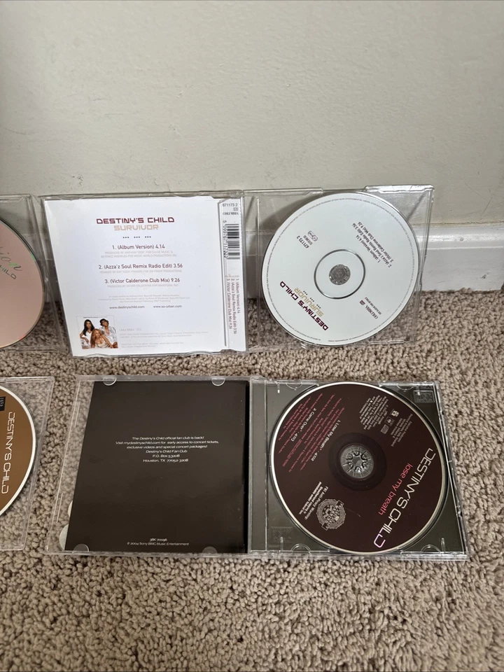DESTINY'S CHILD - 4 CD Lot -  Rare Singles - Image 4 of 4