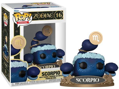 NEW Funko Pop! Zodiac Sign - Scorpio (October 23 - November 21) #16 ~ FREE SHIP!