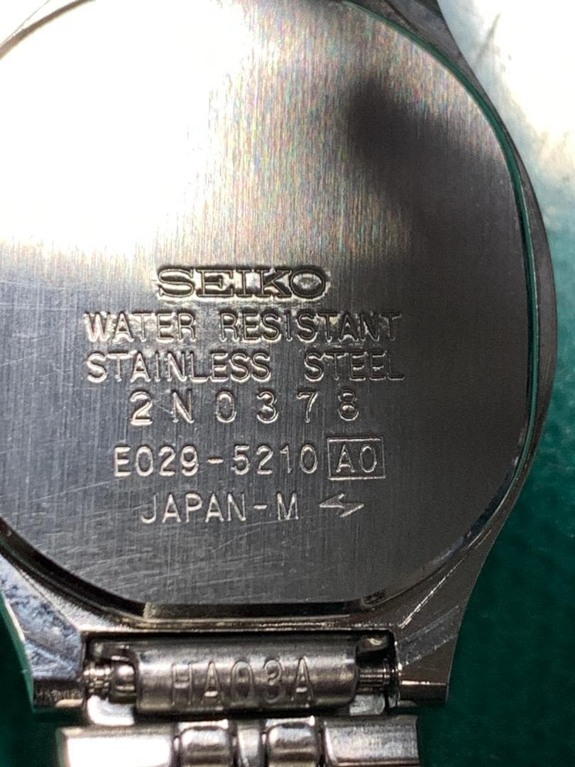 SEIKO E029-5210 Multi-Function Analog-Digital Wat… - image 2