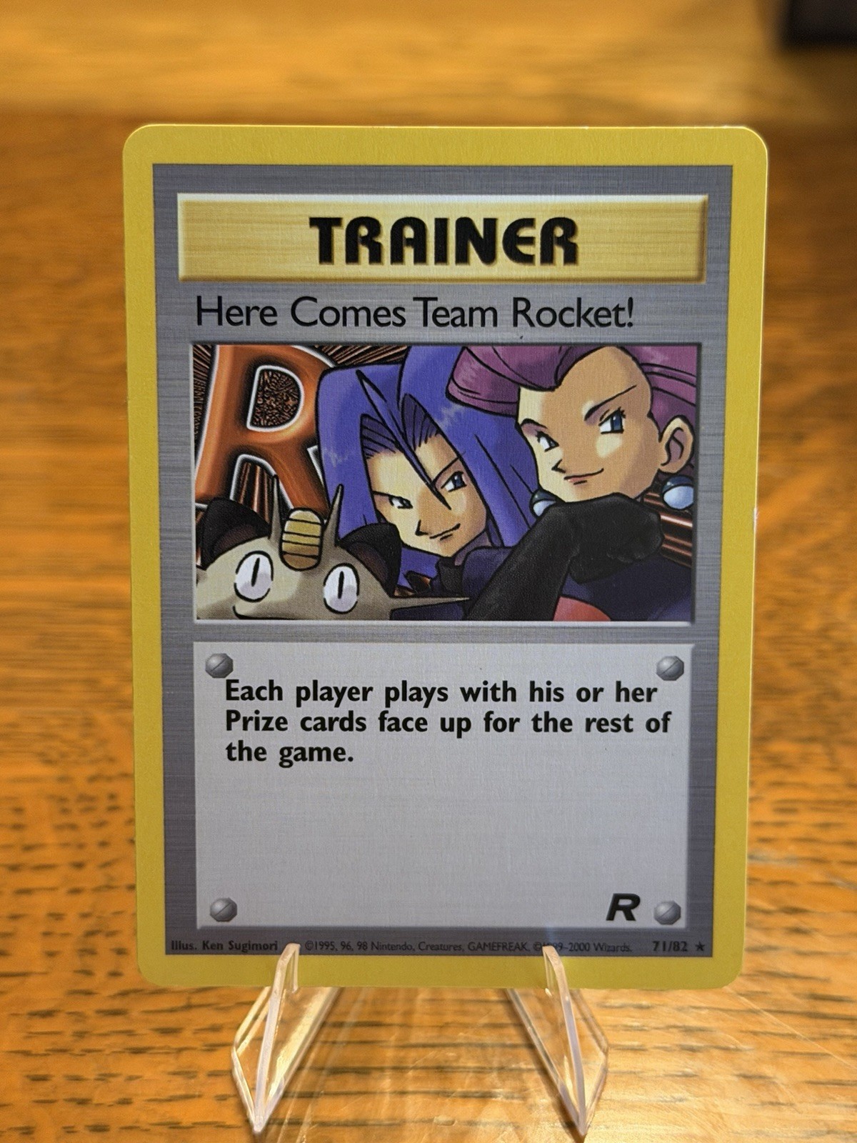 Pokemon Here Comes Team Rocket! Team Rocket Rare 71/82 English Unlimited
