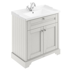 Old London Floor Standing Vanity Unit with Basin 800mm Timeless Sand