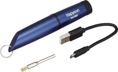 Japan NEW Hapyson YQ-900B Rechargeable Heat Cutter Line Cutter IPX4 Blue