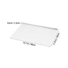 304 Stainless Steel Folded Edge Worktop Saver Counter Protector Chopping Board