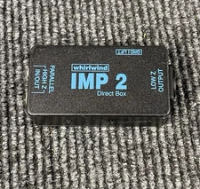 Whirlwind Imp 2 Direct Box Passive DI, Made in USA