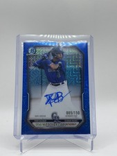 2026 Bowman Chrome Roldy Brito Mojo Blue Auto /150 Colorado Rockies BMA-RB