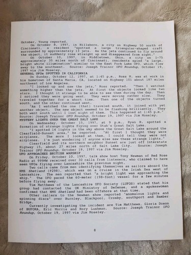 Flying Saucer Digest Magazine #140 Winter 1998 - United Aerial Phenomenon Agency - Picture 2 of 2