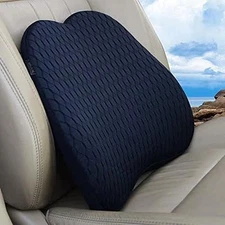 Memory Foam car Lumbar Support Pillow - Memory Foam Back Cushion