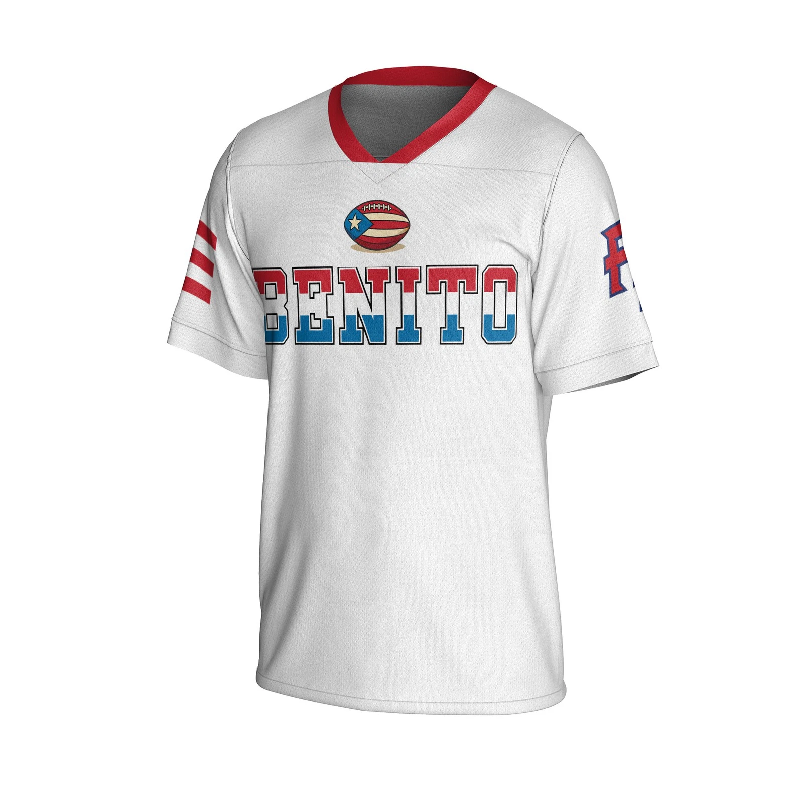 Puerto Rico Benito#94 Mesh Football Jersey Hot