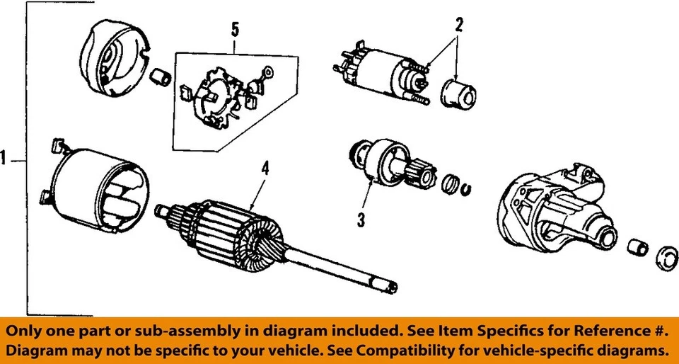 Motor de arranque usado se adapta a: Honda Accord AT Grado A 1988 Foto 3 de 4