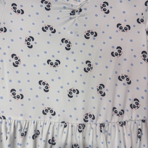 Abito Dotdotsmile Taglia 7 Stampa Panda Nuovo Con Etichette - Foto 2 di 7