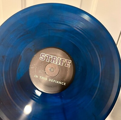 STRIFE : In This Defiance BLUE PURPLE Smoke Color Vinyl LP NEW Victory Records