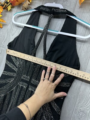 slim fit dress slacks Elegant Evening Dress Woven with Delicate Gold Threads XL