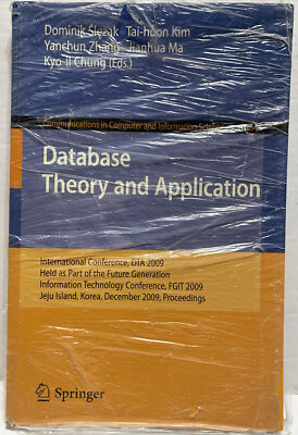 Database Theory And Application: International Conference, Dta 2009, Held A...