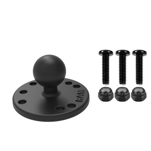 RAM Adapter Plate with 1" Ball and Hardware for Garmin Striker / ECHOMAP Plus - Picture 1 of 1