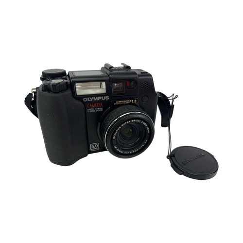 Olympus C-5050 ZOOM Camedia 5.0 Megapixel Digital Camera TESTED (READ)