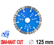 Diamanttrennscheibe Diamantscheibe Profi Laser Trennscheibe Ø 125mm Turbo G78321