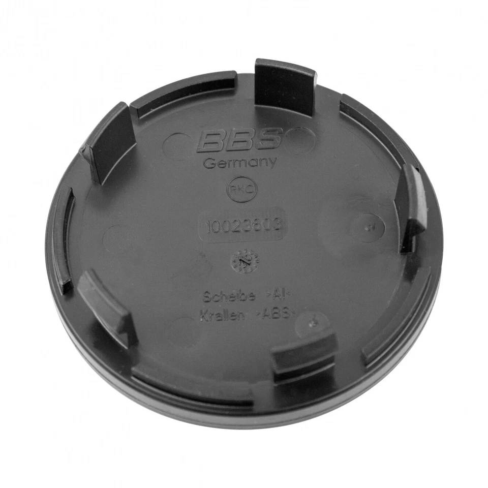 4x BBS Nabendeckel Felgendeckel 70,6mm silber/schwarz 0924494 10023603 - Bild 3 von 3